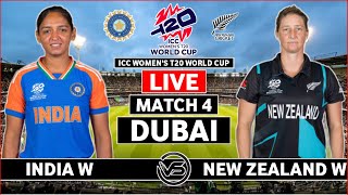 Womens T20 World Cup Live India vs New Zealand Live  IND W vs NZ W Live Commentary  IND W Batting [upl. by Atselec829]