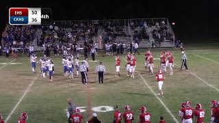 Everett Vs Claysburg kImmel Football [upl. by Enomahs]