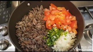 Mexican Carne Asada Picadillo [upl. by Eillil198]