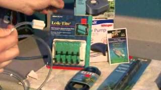 How to Set Up an Aquarium Air Pump [upl. by Kalvn]