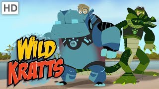 Wild Kratts 🦛 Hippos vs Crocodiles  Kids Videos [upl. by Hsara]