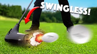 The SWINGLESS Golf Club 200 yards EASY [upl. by Haet521]