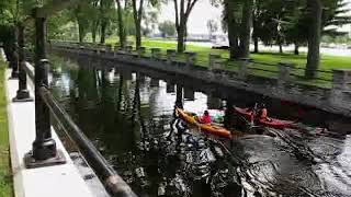 Kayaking on the Lachine Canal [upl. by Bigod]