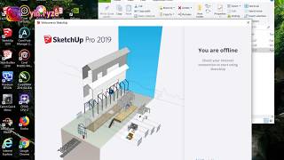 Tutorial Installasi Sketch Up Pro 2019 Full [upl. by Elohcim27]