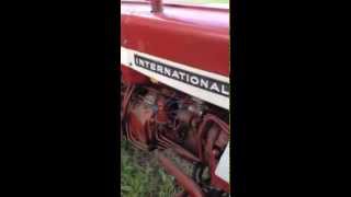 IH 504 Utility Gas Tractor Idlerunning problem [upl. by Leonard]