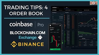 Crypto Trading Tip 4 Order Book Explained  Coinbase Pro Blockchain amp Binance [upl. by Oilerua]