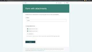 Saving attachments from Microsoft Forms with Flow [upl. by Rodina]