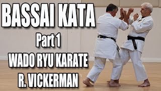 Part 15  Bassai Kata Deep Dive  Wado Ryu Karate [upl. by Peace938]