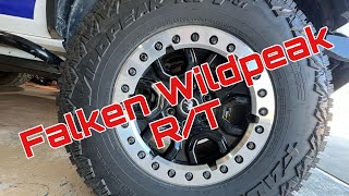 Falken Wildpeak RT review [upl. by Akcinehs296]