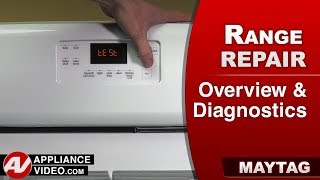 Maytag MGR8600DH Stove  Overview and Diagnostic Mode [upl. by Ayadahs]