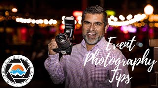 The BEST Tips For GREAT Event Photography [upl. by Akirdnuhs]