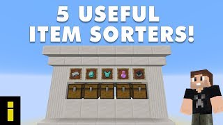 5 Useful Item Sorters For Minecraft Java amp Bedrock [upl. by Floria]