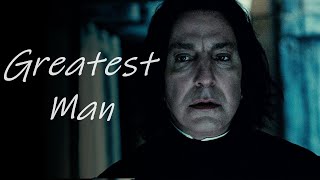 Severus SnapeAlan Rickman Tribute  Greatest Man [upl. by Lubba465]