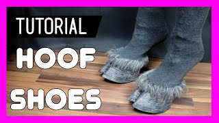 Worbla Hoof Shoes  Tutorial [upl. by Maxentia]