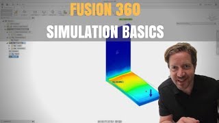 Fusion 360 Simulation  How To Setup and Test Your Part [upl. by Trub]