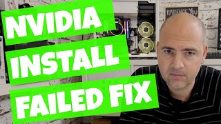 Nvidia Installer Failed Fix WIndows 10 2018 [upl. by Natsyrk681]