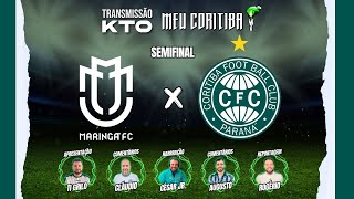 TRANSMISSÃO  PÓSJOGO  MARINGÁ 2 X 0 CORITIBA  SEMIFINAL CAMPEONATO PARANAENSE [upl. by Nnylannej]