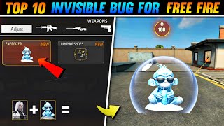 Top 10 TIPS AND TRICKS FREE FIRE NEW UPDATE [upl. by Neellok]