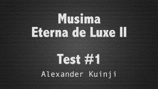 Советские гитары Musima Eterna de Luxe II Test 1 [upl. by Nairb]