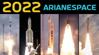 Rocket Launch Compilation 2022  Arianespace [upl. by Genevra642]