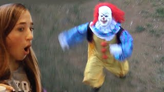 Creepy Clown Stalker  Unseen Real Footage Included [upl. by Furr]