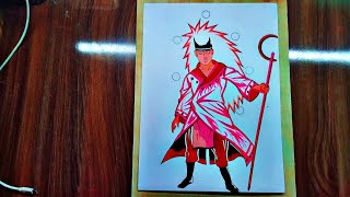 How to draw madara uchiha artpainting Aryanvermastudios JerrykiArt youtubeshorts shortsfeed [upl. by Barnet]