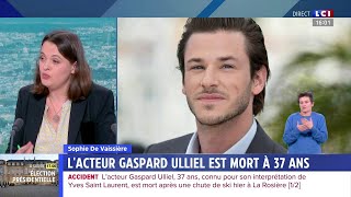 Lacteur Gaspard Ulliel est mort à 37 ans [upl. by Soigroeg]