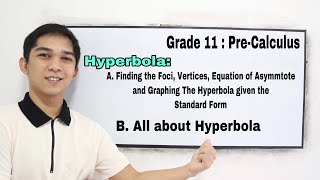 PreCalculus Conic Section  HYPERBOLA [upl. by Whiting684]