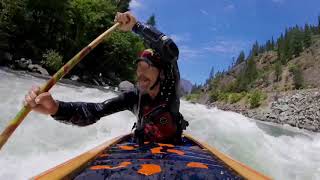 Open Canoe on Tumwater Canyon [upl. by Esaele]