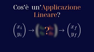 Applicazioni Lineari Il segreto dell’Algebra Lineare Spiegazione Facile [upl. by Michail]