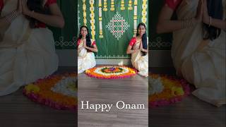 Onam Dance Cover  Manassinullil Oronam  Yesudas  HaSi Dance Sisters shorts onam kerala [upl. by Ingraham]