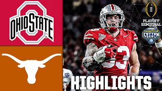 CFP Semifinal Ohio State Buckeyes vs Texas Longhorns  Full Game Highlights  ESPN CFB [upl. by Eislehc]