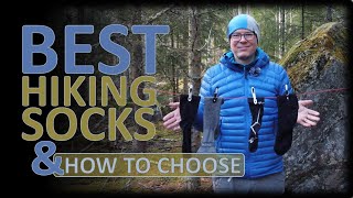 BEST HIKING SOCKS  HOW TO CHOOSE [upl. by Idnam]