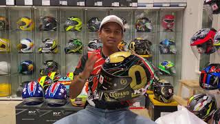 UNBOXING  KYT NZ RACE ALEIX ESPARGARO 2021 [upl. by Mikael947]