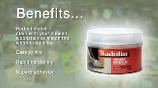 Sadolin Stainable Woodfiller [upl. by Isaiah370]