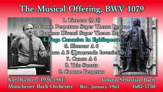 Bach The Musical Offering Richter 1963 バッハ 音楽の捧げもの リヒター [upl. by Aseyt]