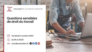 Questions sensibles de droit du travail  Edition 2024 [upl. by Norehc]