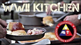 WWII Field Kitchen Overview [upl. by Yenattirb]