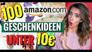 100 nützliche AMAZON Geschenkideen UNTER 10€ für Familie Freund Freundin [upl. by Onairot139]