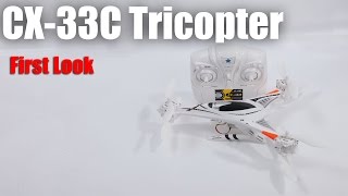 CX33C Toy Drone Tricopter with Great StabilityFirst Look [upl. by Atikal945]