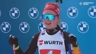 Biathlon World Championship 2025 Race 1 Mixed Relay Lenzerheide Switzerland [upl. by Laura]