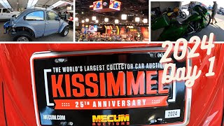 Worlds Largest Collector Car Auction MECUM AUCTIONS 2024 [upl. by Kirchner506]