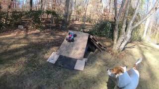 Arrma Vorteks 3s 4x4 BLX Backyard Fun [upl. by Eltsyrhc]