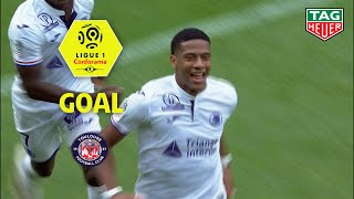 Goal JeanClair TODIBO 88  Stade Rennais FC  Toulouse FC 11 SRFCTFC  201819 [upl. by Nahc]