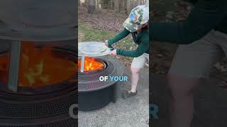 Attaching the Solo Stove Deflector Legs shortsvideo solostove [upl. by Reppiks269]