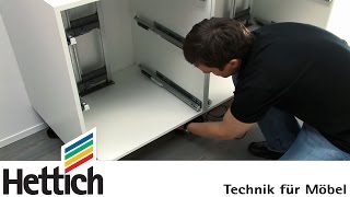 Easys by Hettich assembly inside a drawer cabinet [upl. by Bonny]