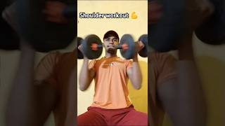 Best Shoulder press 🏋️‍♀️trending gym youtubeshorts viralvideo shorts 🔥🔥 [upl. by Zuckerman676]