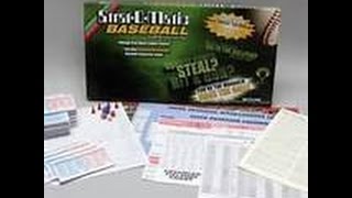 A how to StratOMatic Baseball CampD full game play [upl. by Orelie]