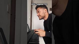 POV  Jogando PS2 piano musica [upl. by Pellet881]