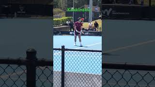 Kokkinakis Serve NSW Open 2024 [upl. by Alehs]